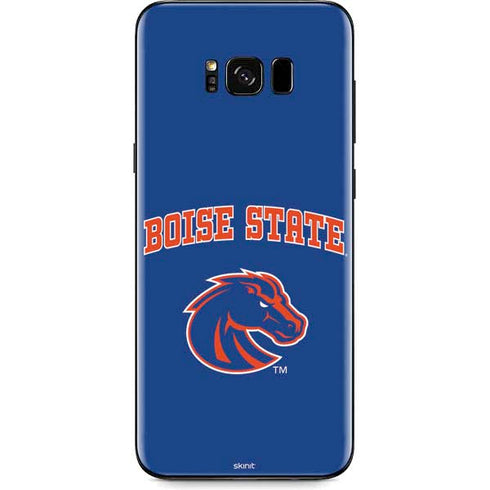 Boise State University Collegiate Text Galaxy S8 Plus Skin